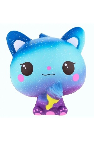 Squishy Cute Galaxy Cat Ice Cream Eichhörnchen Spielzeug Sukushi - 1