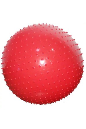 Stacheliger Pilates-Ball, 85 cm, rot, mittelgroße Pumpe im Lieferumfang enthalten - 1