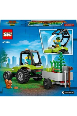 ® Stadtpark-Traktor 60390 – Spielzeug-Bauset für Kinder ab 5 Jahren (86 Teile) LEGO 60390 - 6