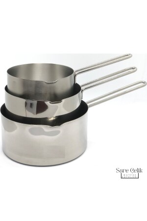 Stahl Kaçerola 3-teiliges Milchschüssel-Set SFR TB 020 - 3