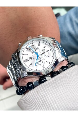 Stahlband Herren-Armbanduhr Wasserdicht + Armband Geschenk FAVORİSPOLO160 - 1