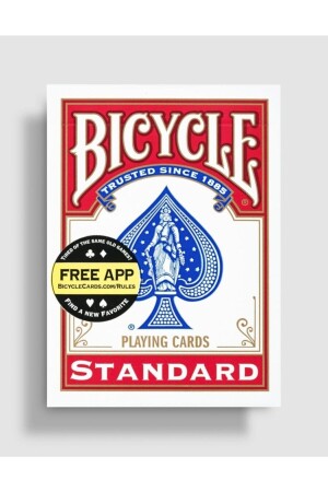 Standard Red Playing Card Kartenspiel standardred - 1
