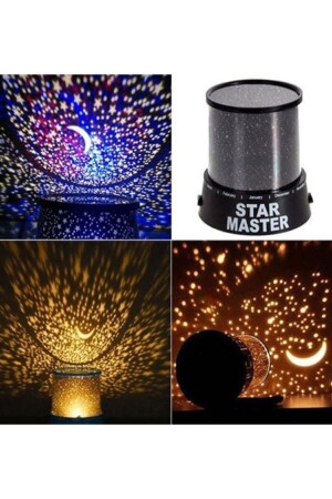 Star Master Nachtlicht Bunte Sternenhimmelprojektion Reflektierende Kinder Babyzimmerlampe AK/H28305 - 1