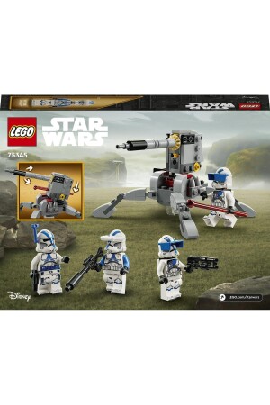 ® Star Wars™ 501. Clone Troopers Battle Pack 75345 – Bauset für Kinder ab 6 Jahren (119 Teile) DFN75345 - 5