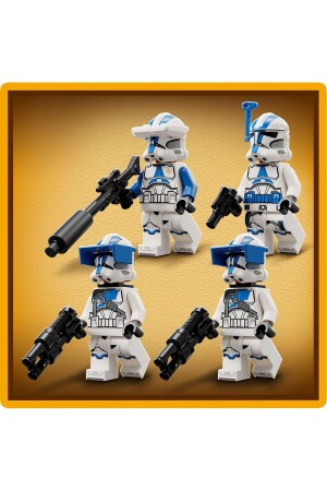 ® Star Wars™ 501. Clone Troopers Battle Pack 75345 – Bauset für Kinder ab 6 Jahren (119 Teile) DFN75345 - 6
