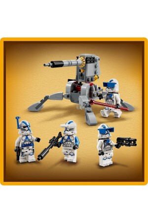 ® Star Wars™ 501. Clone Troopers Battle Pack 75345 – Bauset für Kinder ab 6 Jahren (119 Teile) DFN75345 - 7