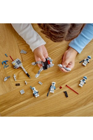® Star Wars™ 501. Clone Troopers Battle Pack 75345 – Bauset für Kinder ab 6 Jahren (119 Teile) DFN75345 - 10