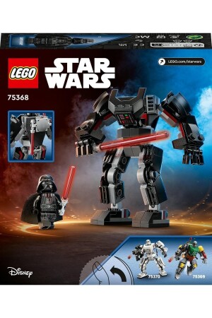 Star Wars Darth Vader Robotu 75368 Oyuncak Yapım Seti (139 Parça) - 4