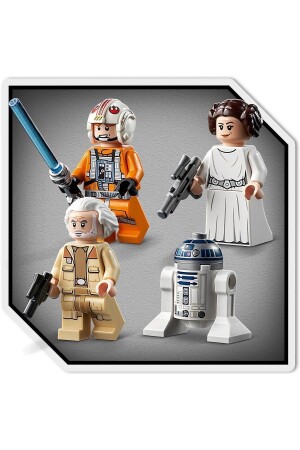® Star Wars™ Luke Skywalker’ın X-Wing Fighter™’ı 75301 - Çocuklar için Yapım Seti (474 Parça) U334174 - 4