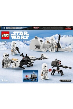 ® Star Wars™ Snowtrooper™ Savaş Paketi 75320 - 6 Yaş ve Üzeri için Yapım Seti (105 Parça) RS-L-75320 - 4