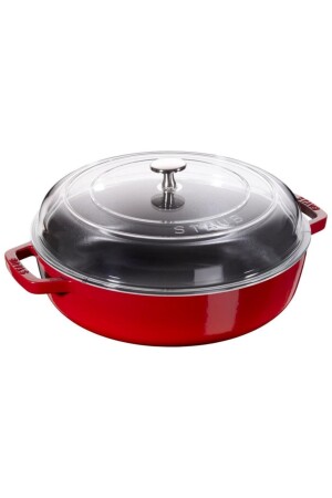 (مـنـزـا لا كوكوتـة) ، حـلـب صـوت مع غطـاء زجاجي - STAUB