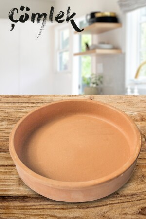 Steinofenkompatible runde Auflaufform ''31x5'' Pottery Pan 111GVC000 - 4