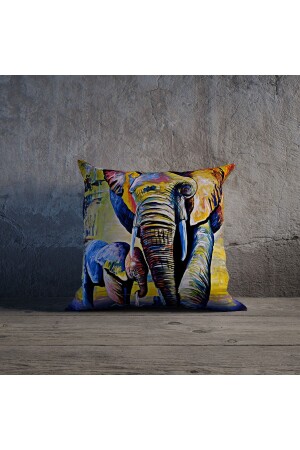منز-العرق الفيل نمط خاص التصميم المزدوج الجانب المطبوعة رمي وسادة غطاء - Stellahomes