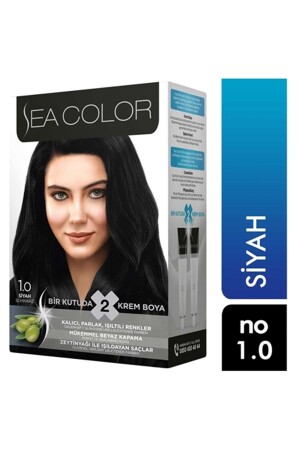 Stellen Sie Farbe 1 ein. 0 Schwarz 8698753381808 - 1