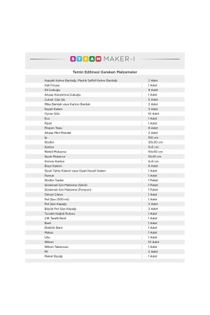 Stem - Maker Elektronik Seti Level-1 5- Yaş 1- Oyuncu (sadece Elektronik Malzemeler) STEMMAKERLVL1 - 3