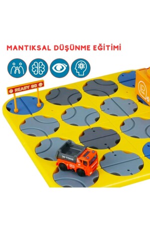 Stem Mantıksal Yol Yapım Oyunu Eğitici Oyuncak Puzzle Kodlama Oyunu Zeka Geliştirme Problem Çözme - 7