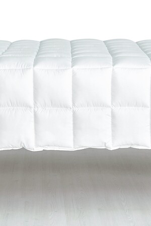 Steppdecke aus Mikrofaser, Einzelbett, 155 x 215 cm, pralles quadratisches Muster 8682157502600 - 6