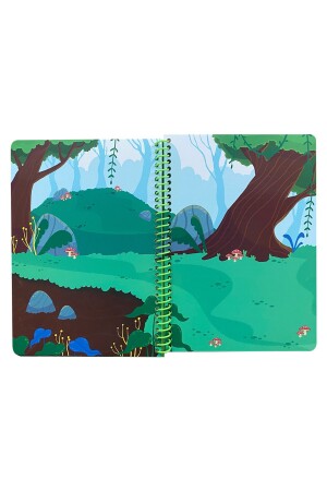 Stick4ever - Forest - Tak Çıkar Jelly Sticker Kitabı - Tükenmeyen Sticker - 3