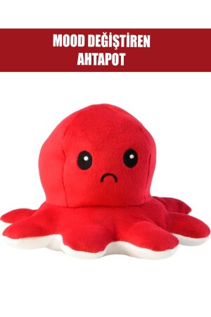 Stimmungsverändernder Oktopus Rot-Weiß - 3