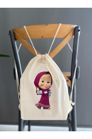 Stoffrucksack mit Tong-Figur - 1