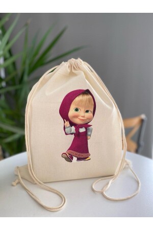 Stoffrucksack mit Tong-Figur - 3