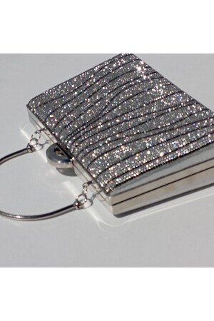 Stoned Silver Abendtasche Waterway Abendtasche - 1