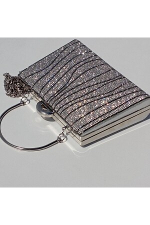 Stoned Silver Abendtasche Waterway Abendtasche - 4