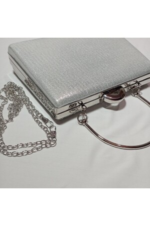 Stoned Silver Abendtasche Waterway Abendtasche - 5