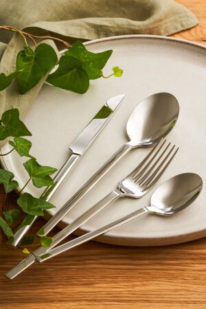 Storm 84 Parça 12 Kişilik Çatal Kaşık Bıçak Takımı Lüks Kutulu 600.15.01.2410 - Emsan