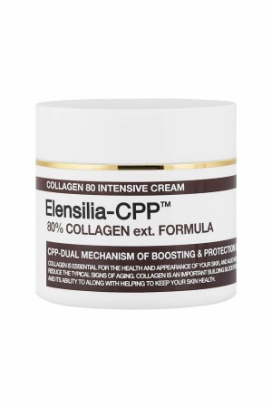 Straffende Anti-Falten-Creme mit 80 % Kollagen, Elensilia Cpp 80 Collagen Formula Cream 8809567921375 - 1