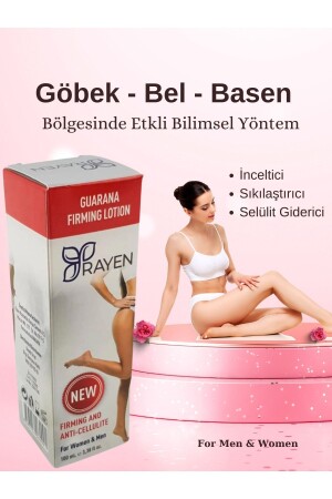 Straffende Guarana-Lotion 100 ml (Abnehmen – Straffen – Cellulite-Beseitigung) für Frauen und Männer - 1