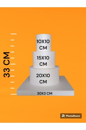 STRAFOR MAKET PASTA KARE ALTLIK - 3 KATLI - Oyd Strafor Ambalaj