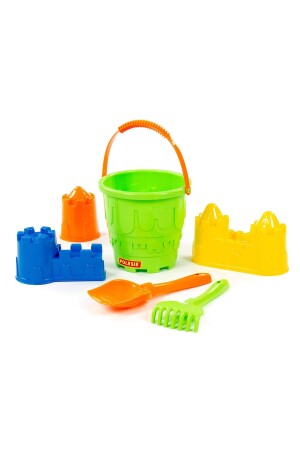 Strandclown, Sandmühle, Eimer, Schaufel, Form, Wasserpumpe, Meeresball-Set – 14 Stück/Beutel, Geschenk RSL-PLJ-2023 - 3