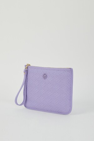 Straw Lavender Damen Portfolio & Clutch Bag 05PO23Y1713 - 5