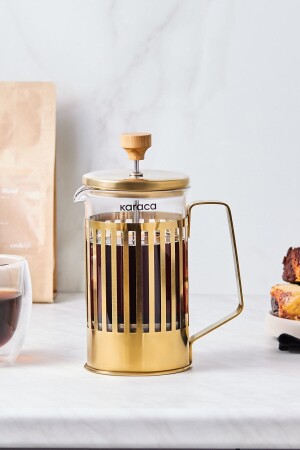 Streifen French Press 600 ml - 2