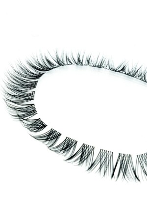 String Lash – T&Y – Single Black Lash – Premium Nerz (5 Fäden) – Fisher – Schwarz – 14 mm - 2