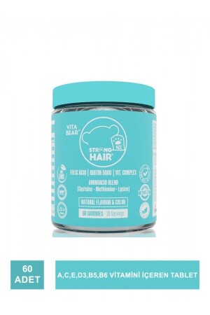 Strong Hair Gummy Vitamin 60 Adet - 1