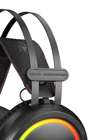 Stürmisches Schwarz RGB 7. 1 Surround-Gaming-Gaming-Headset mit Mikrofon STORMY - 3