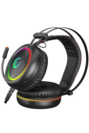 Stürmisches Schwarz RGB 7. 1 Surround-Gaming-Gaming-Headset mit Mikrofon STORMY - 6