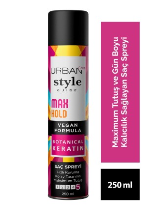 Style Guide Max Hold Sabitleyici Maksimum Tutuşlu Saç Spreyi-vegan-250 ml - 1