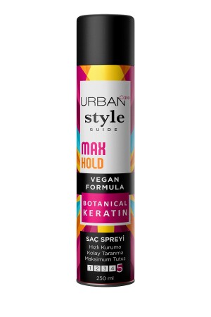 Style Guide Max Hold Stabilizer Haarspray für maximalen Halt – vegan – 250 ml - 3