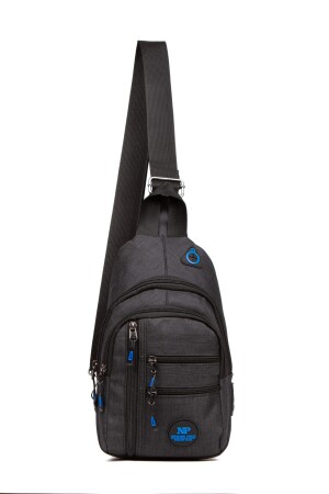 Su Geçirmez Keten Kulaklı Ve Usb Çıkışlı Bel Omuz Çantası Body Bag Freebag (19X29CM) zeyn2033 - 3