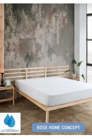 Su Sıvı Geçirmez Alez Tek & Çift Kişilik Yatak Alezi - Rosehome