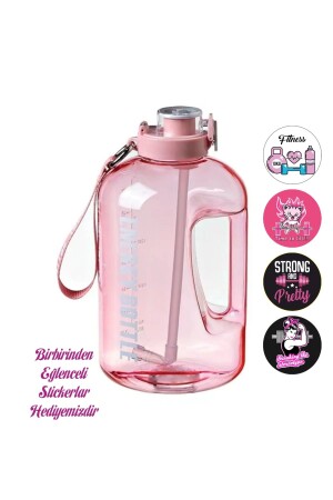Suhvee Sports Wasserflasche, Wasserflasche, Bpa-frei, 2 Stück. 5L Wasserflasche Gym Flask 2LT Flasche - 2