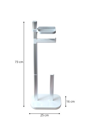 Suı Tuvalet Kağıtlık-beyaz M-E75-01 - 6