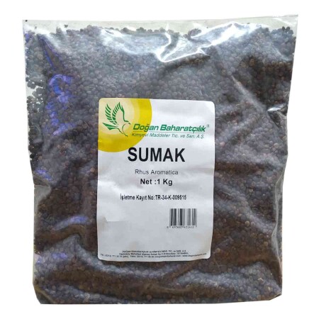 Sumachkorn, natürlich, 1000 g Packung - 2