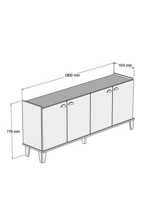 Sümer Konsole Modern Appearance Basket/be H3020 - 6