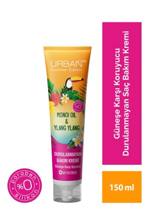 Summer-Monoi Yağı&Ylang Ylang Güneş Koruyucu Durulanmayan Bakım Krem-Vegan-150ML - 2