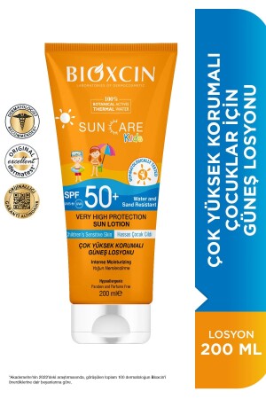 Sun Care Çok Çok Yüksek Korumalı Çocuk Güneş Kremi 50 Spf - % 100 Botanik Aktif 200 ml - 1