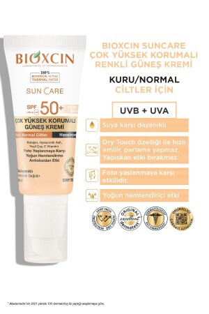 Sun Care getönter Sonnenschutz mit sehr hohem Schutz für trockene, normale Haut, LSF 50, 50 ml, getönt - 5